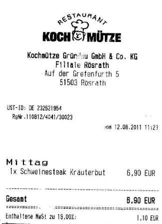 mvep Hffner Kochmtze Restaurant